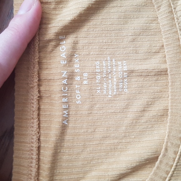 American Eagle Outfitters Soft & Sexy Rib Tank Top Women's Size XL - Picture 2 of 11